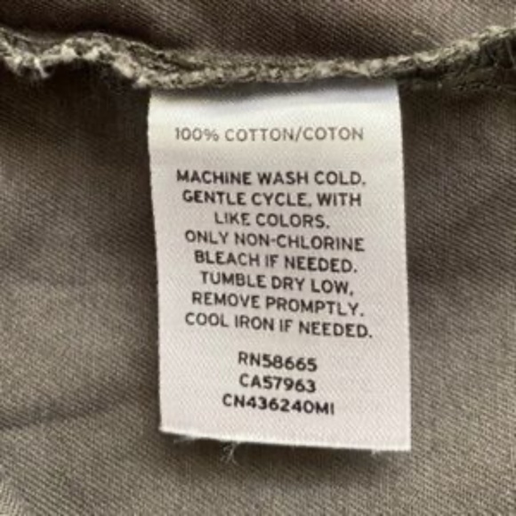 Caslon Fringe Hem Twill Women's Jacket in Green - Picture 5 of 9